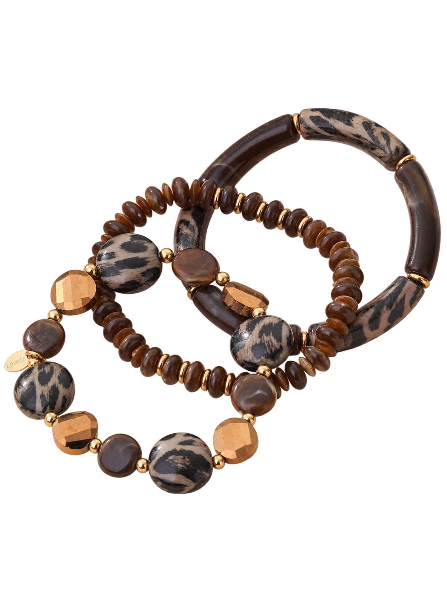 Lovelika Armband Hale Bruin 00086105-5800