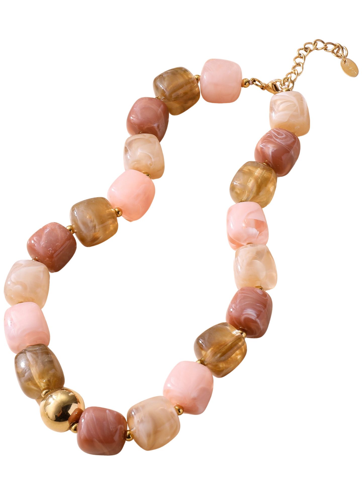 Lovelika Ketting Marlijn Roze 00086106-4500