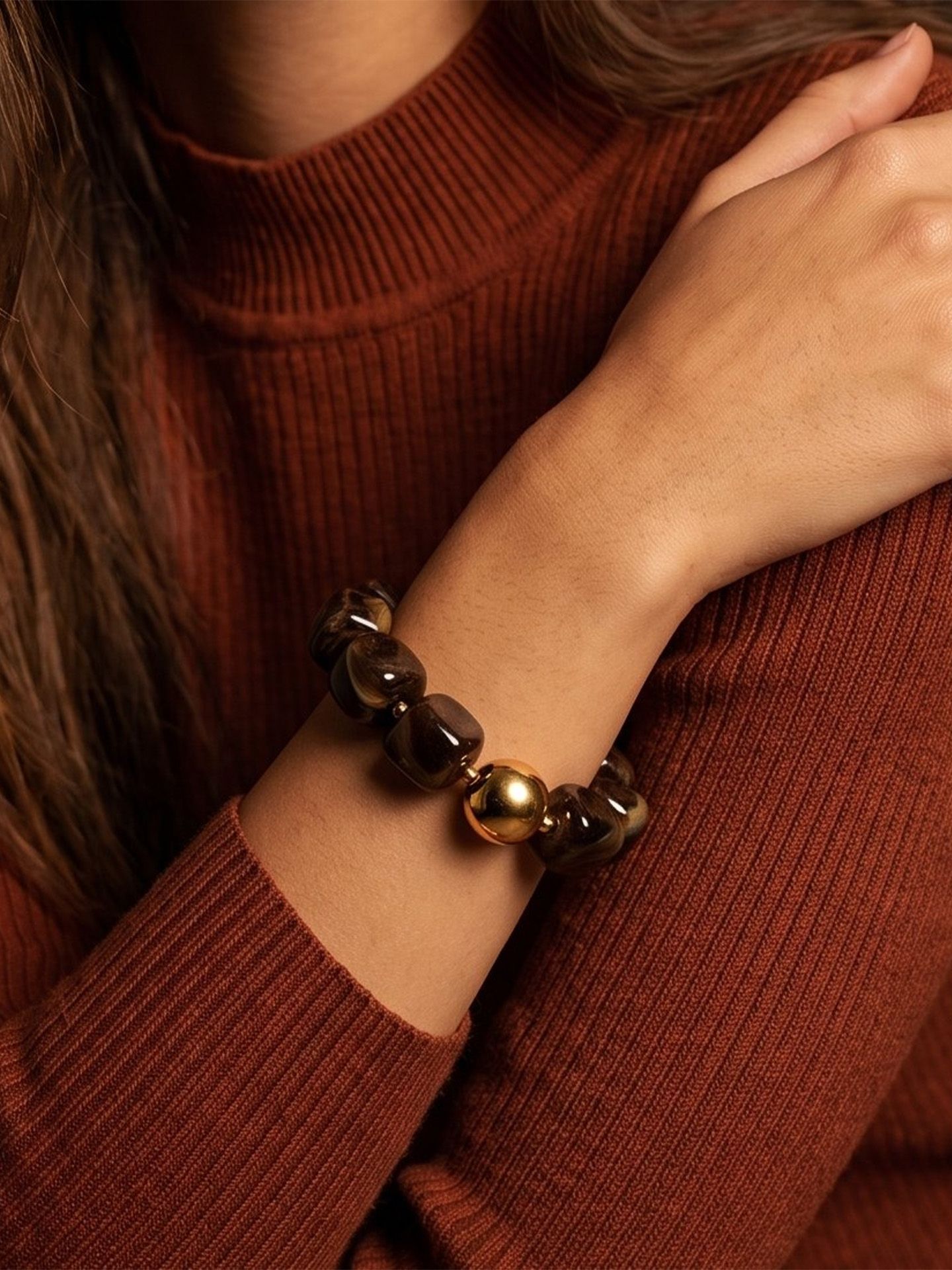 Lovelika Armband Dunja Bruin 00086108-5800