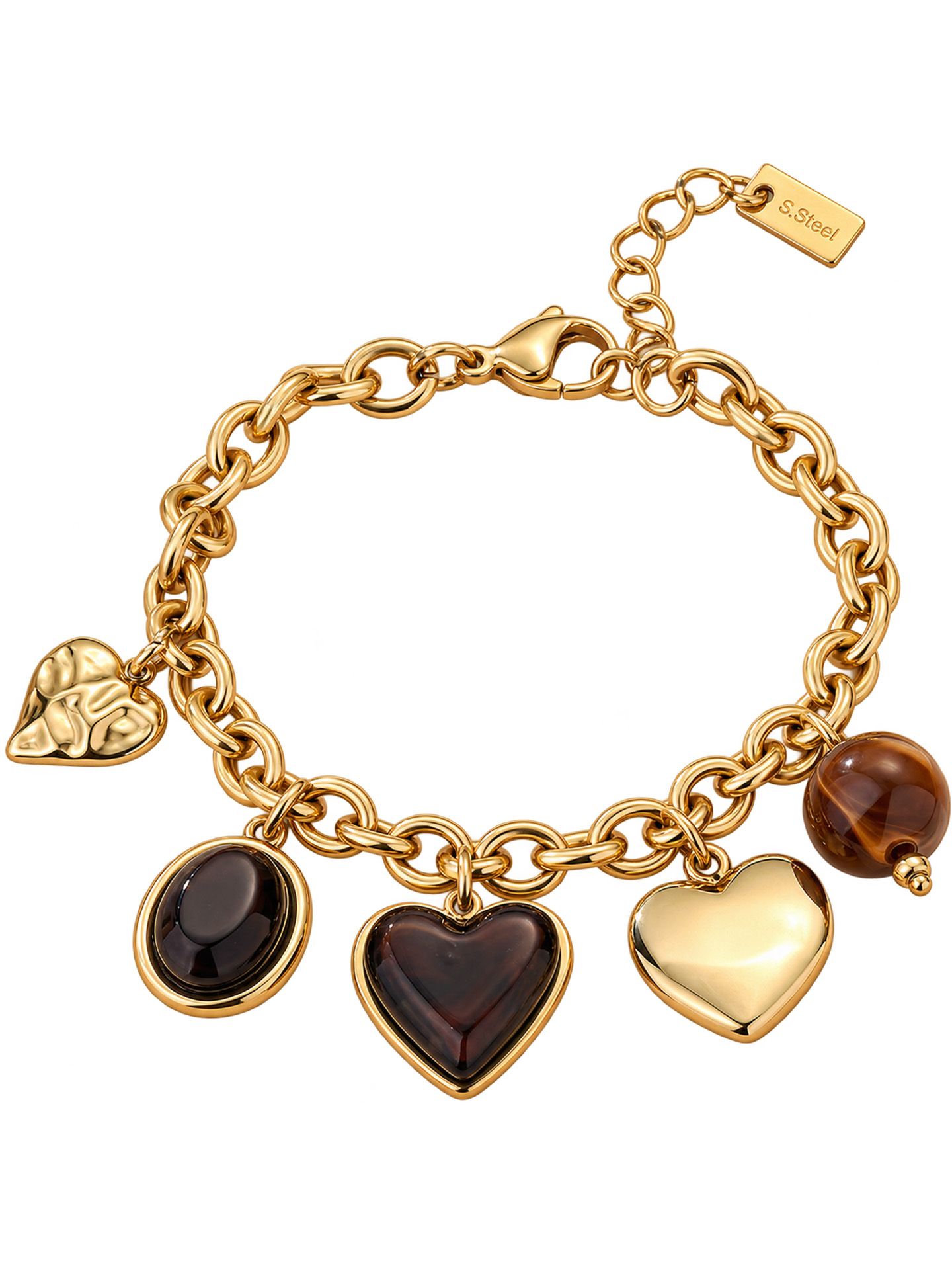 Lovelika Armband Gusta Bruin 00086125-5800