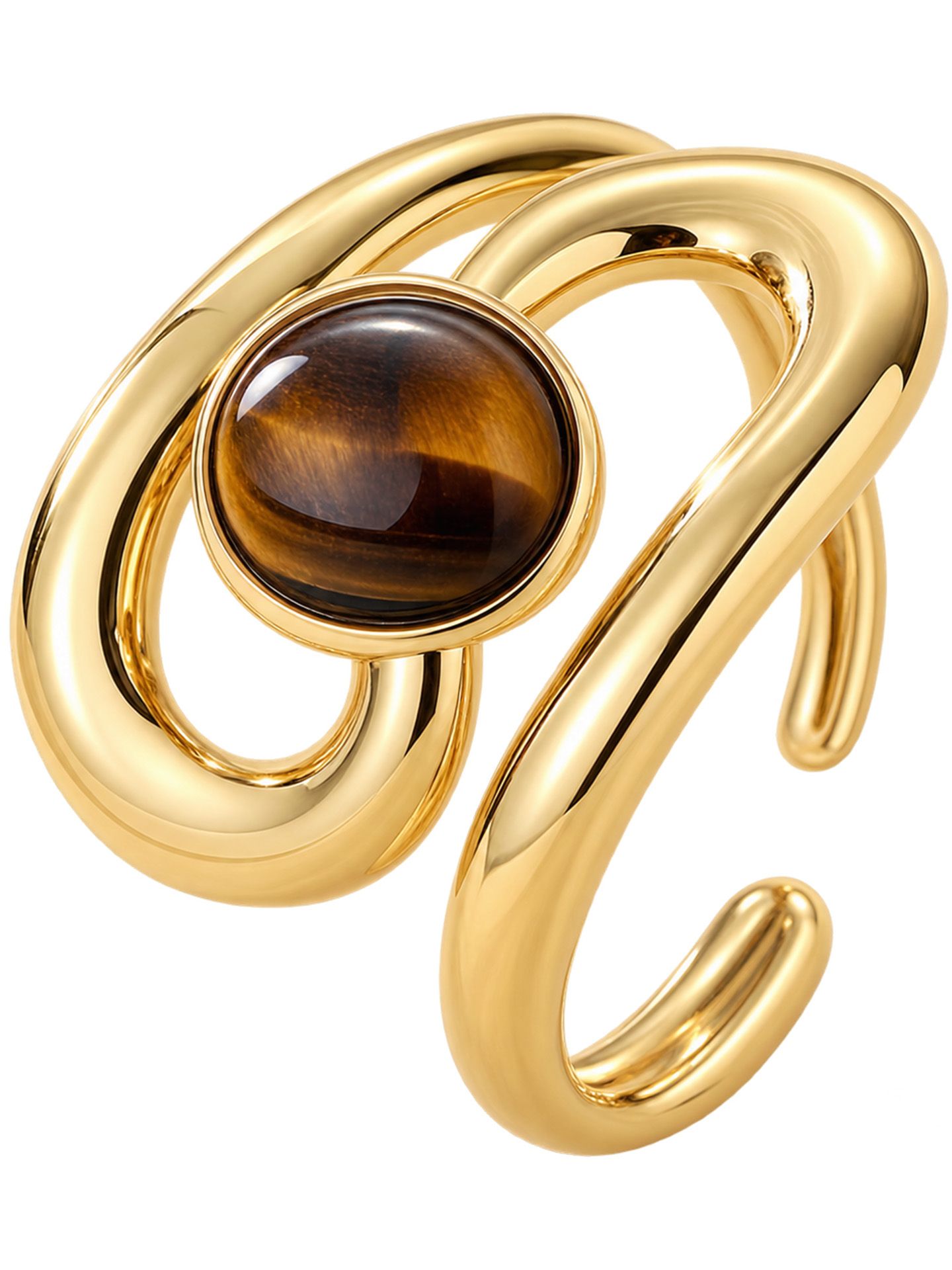 Lovelika Ring Lora Bruin 00086130-5800