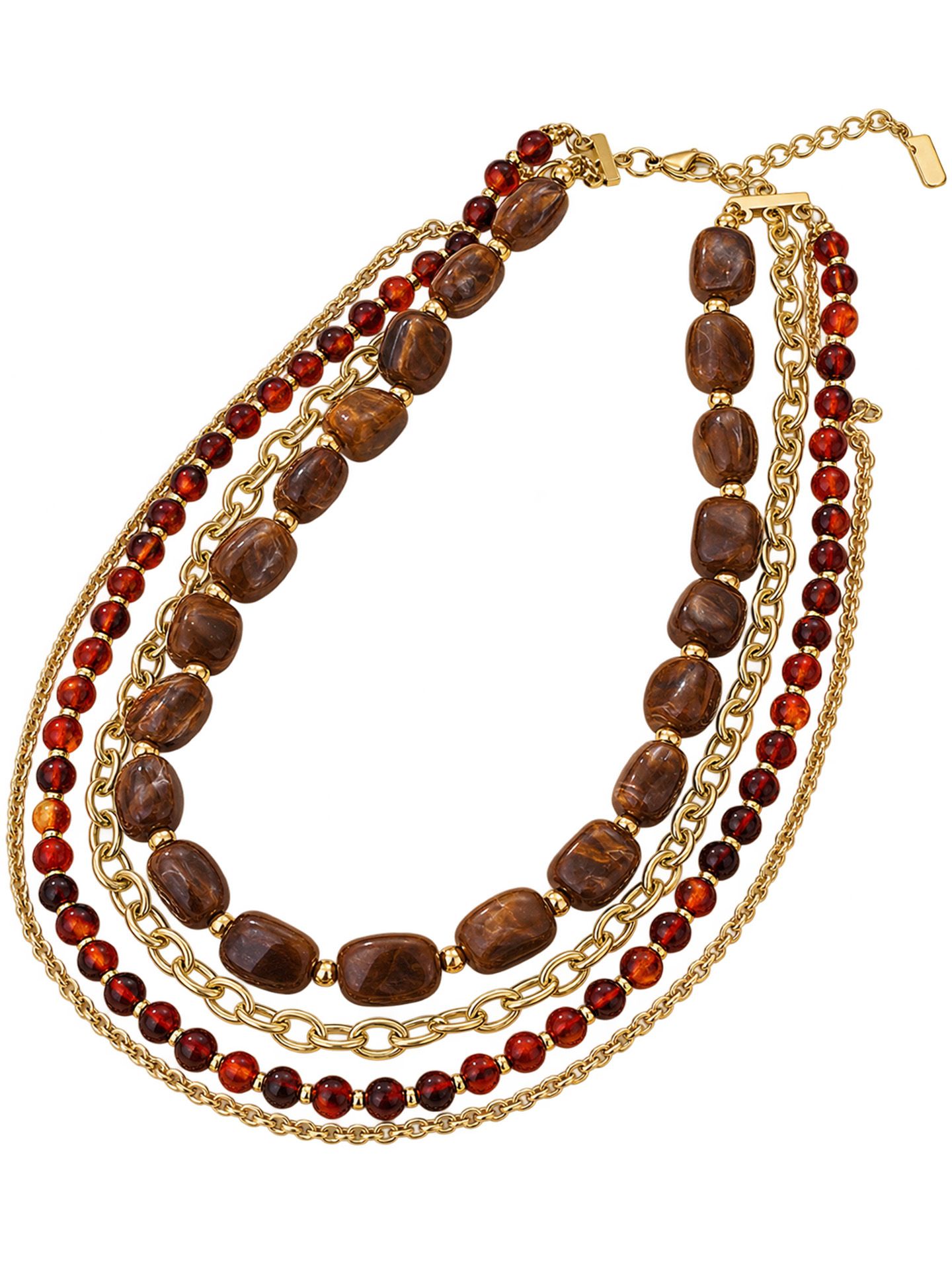 Lovelika Ketting Olda Bruin 00086137-5800