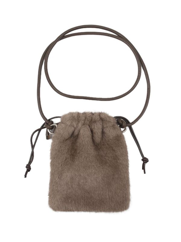 Schijvens mode Tas Yfke Taupe 2900084262012