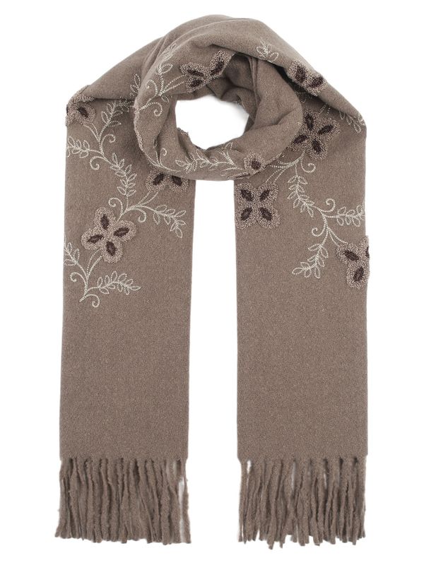 Schijvens mode Sjaal Esmee Taupe 2900084300011