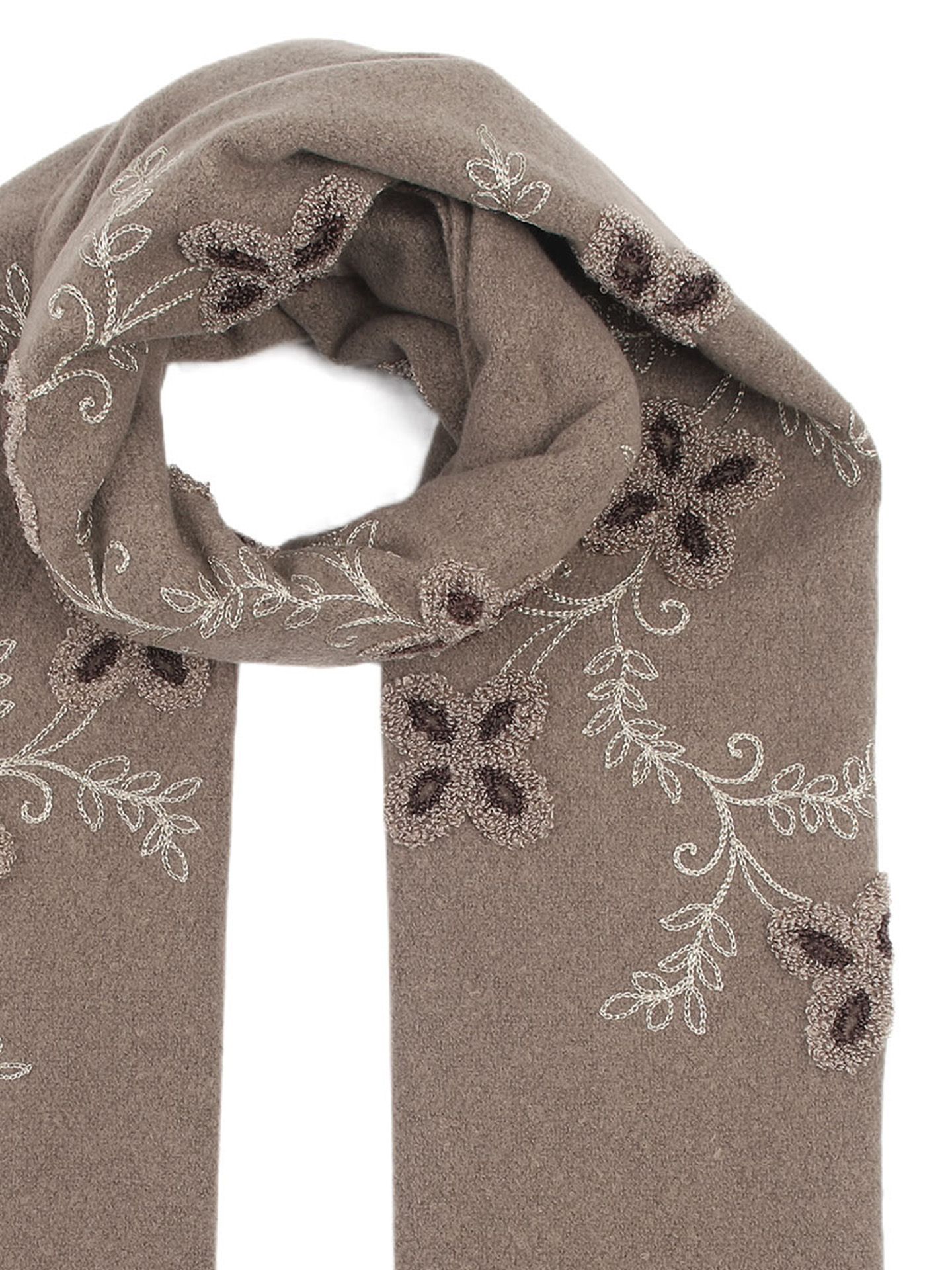Schijvens mode Sjaal Esmee Taupe 00086174-5500