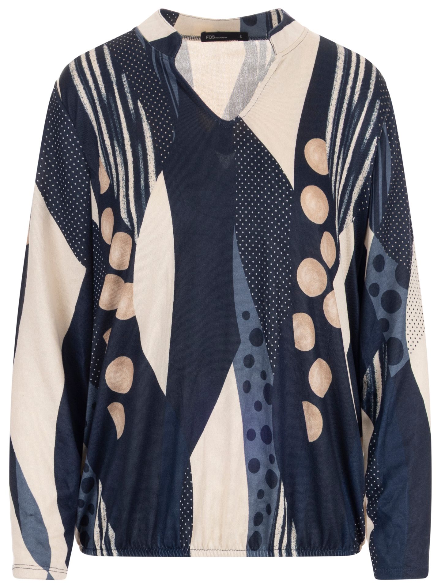 FOS Fashion Shirt Eefje Blauw 00086182-1500