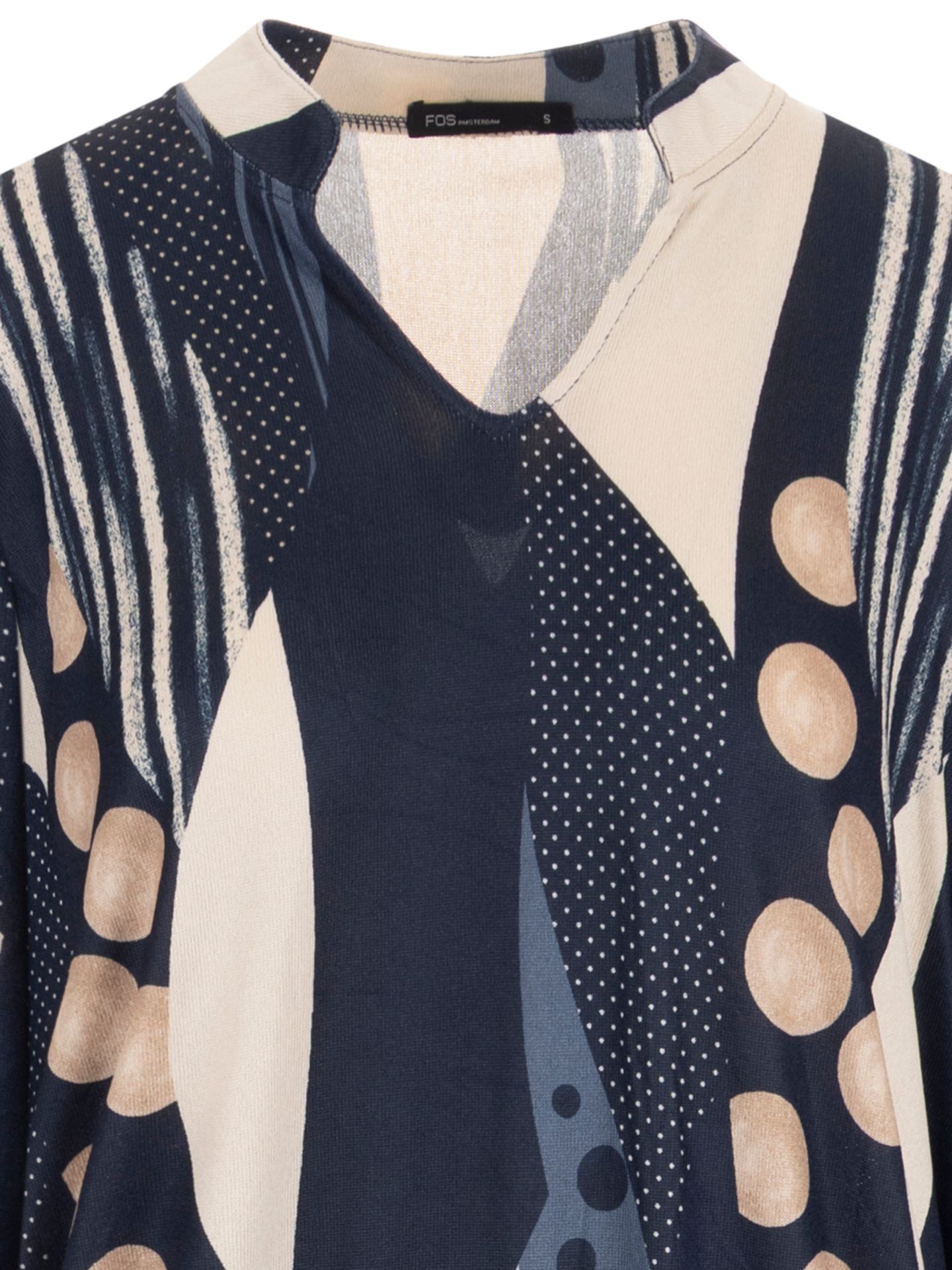 FOS Fashion Shirt Eefje Blauw 00086182-1500