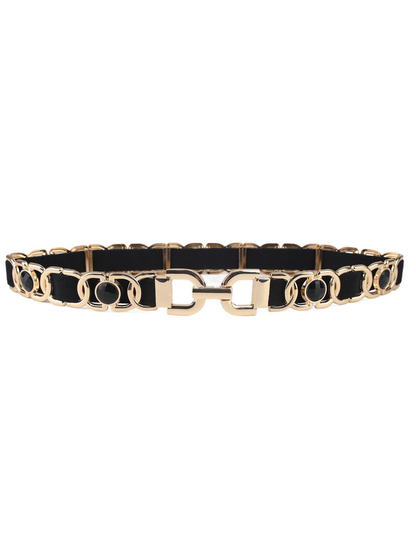 Schijvens mode Riem Veerle Zwart 00086196-7500