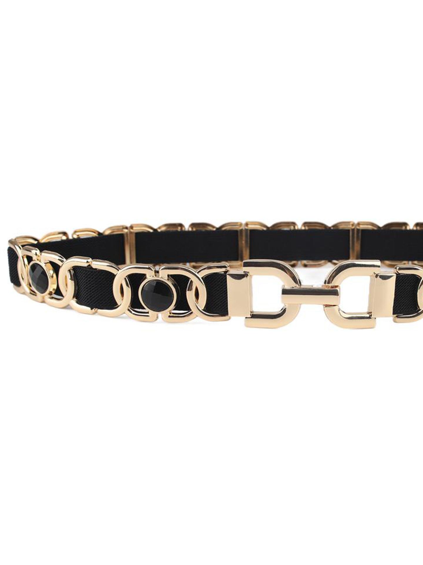 Schijvens mode Riem Veerle Zwart 00086196-7500