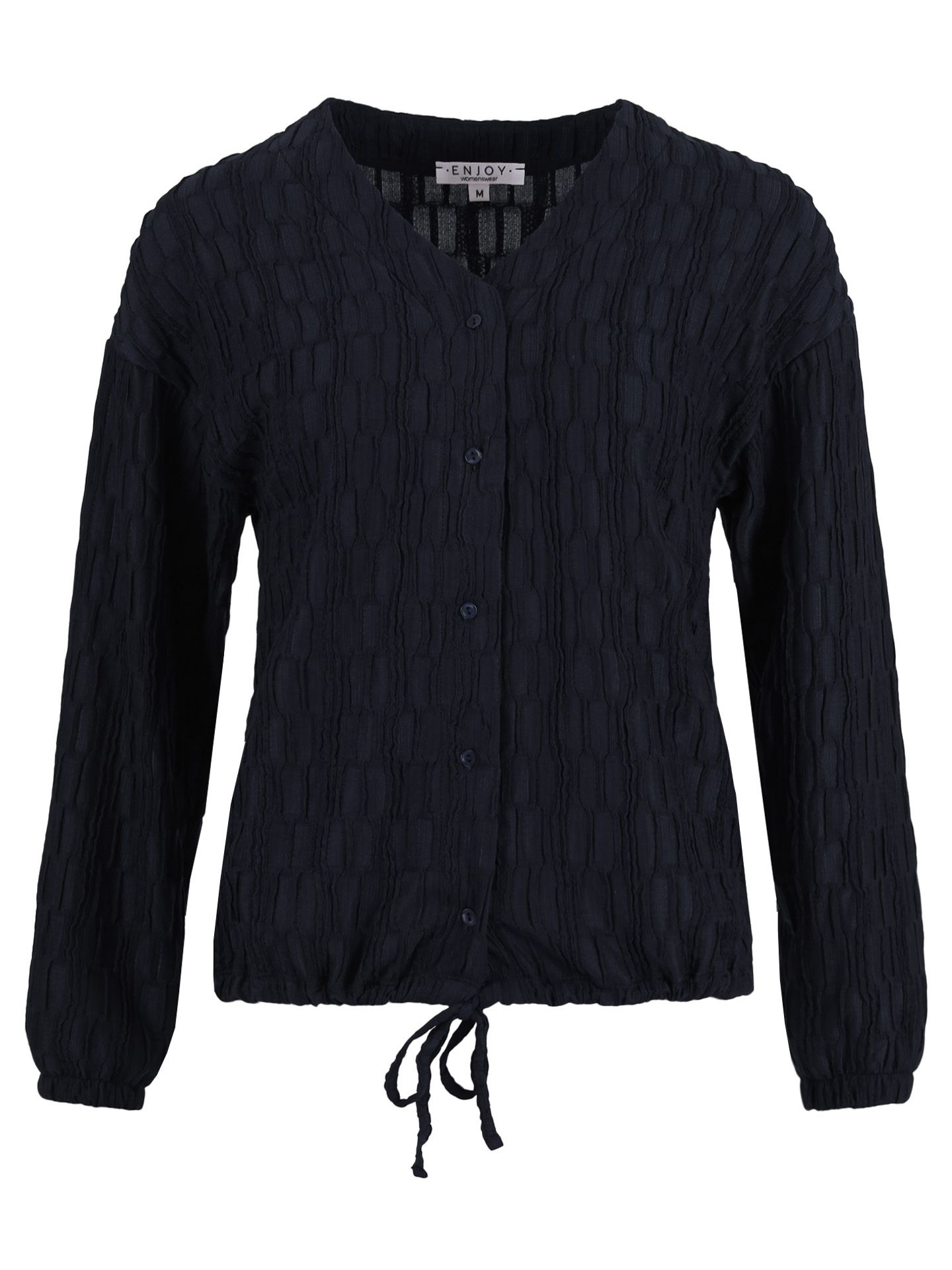 Enjoy Womenswear Blouse Mieke Blauw 00086197-1500