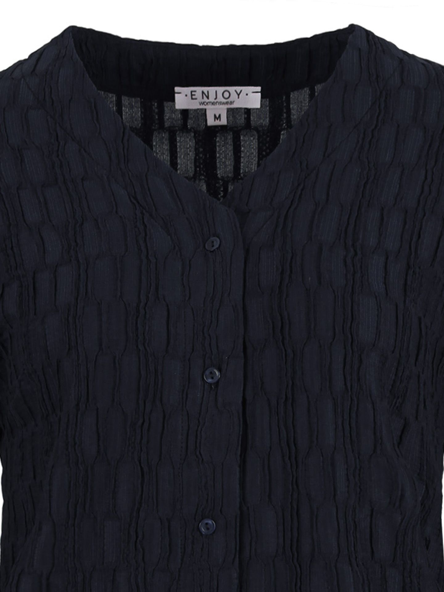 Enjoy Womenswear Blouse Mieke Blauw 00086197-1500