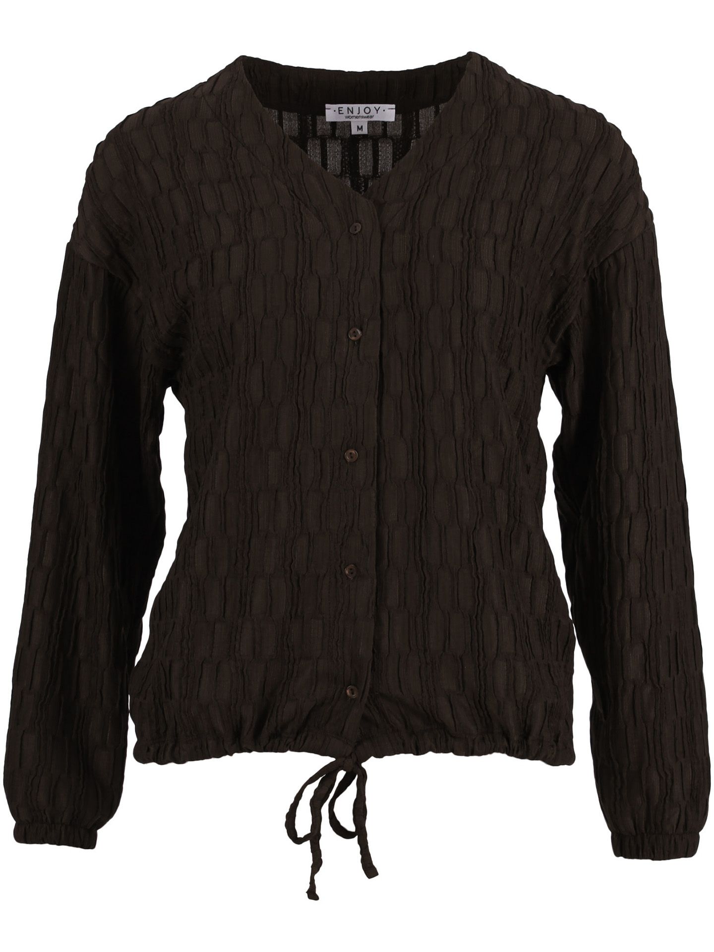 Enjoy Womenswear Blouse Mieke Bruin 00086197-5800