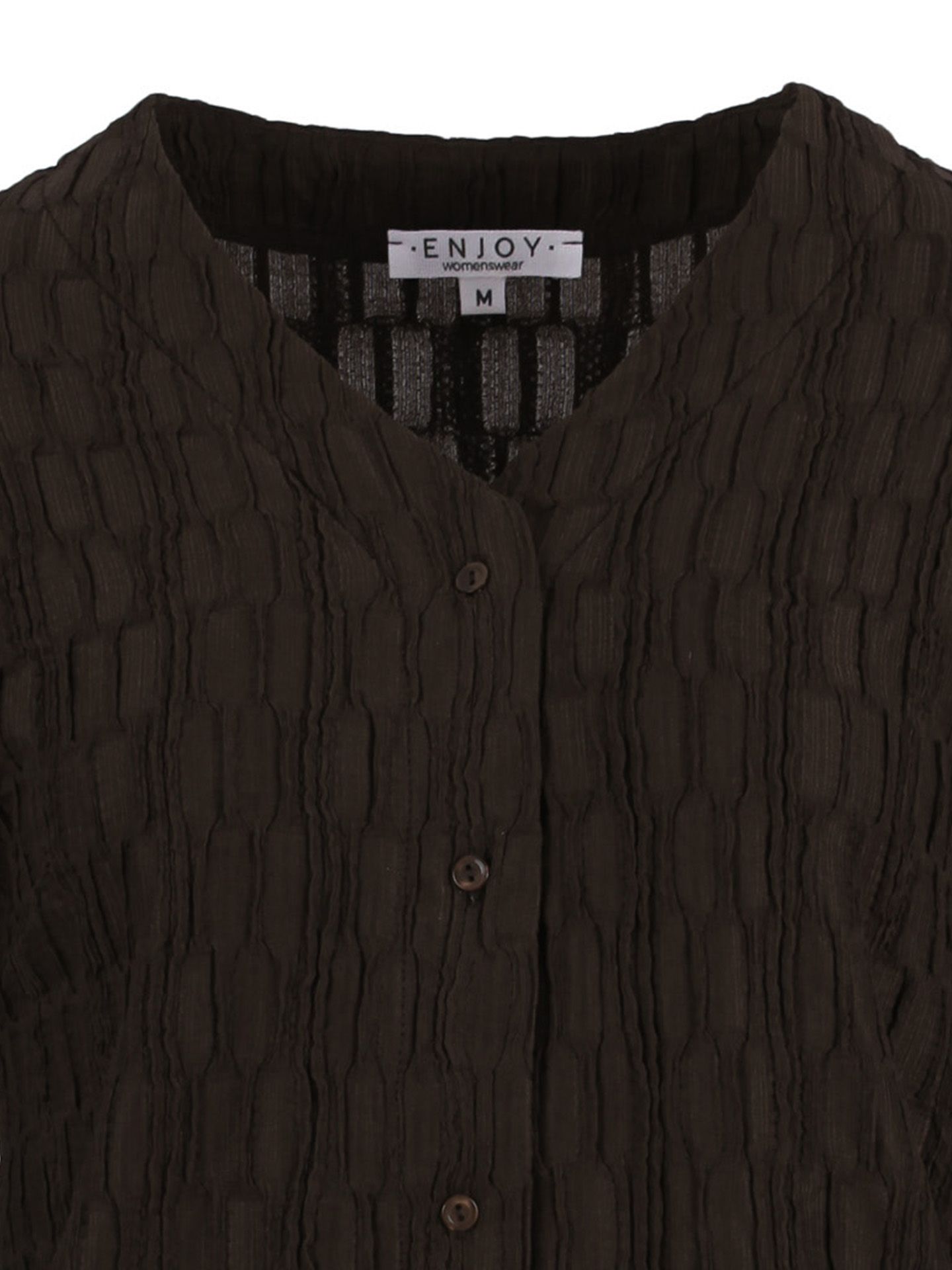 Enjoy Womenswear Blouse Mieke Bruin 00086197-5800