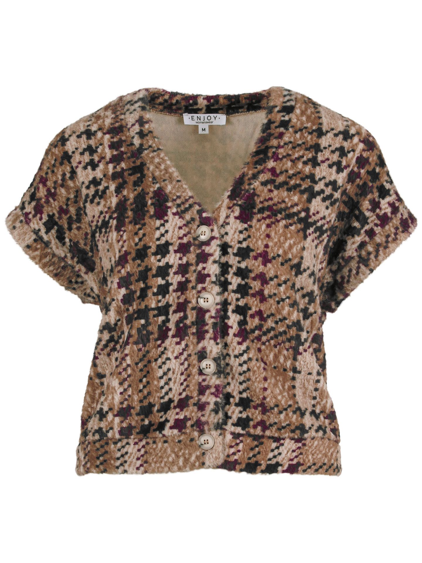 Enjoy Womenswear Vest Fanny Rood 00086199-3650