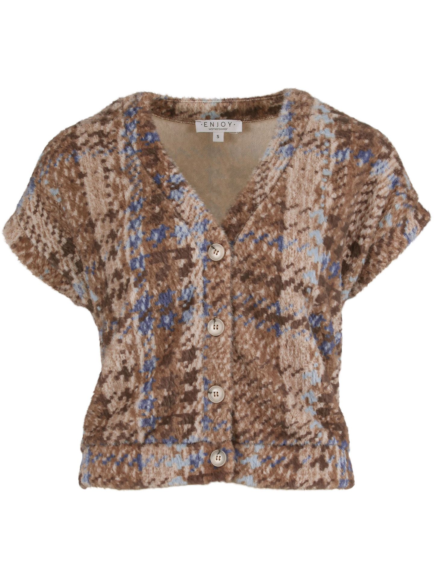 Enjoy Womenswear Vest Fanny Bruin 00086199-5800