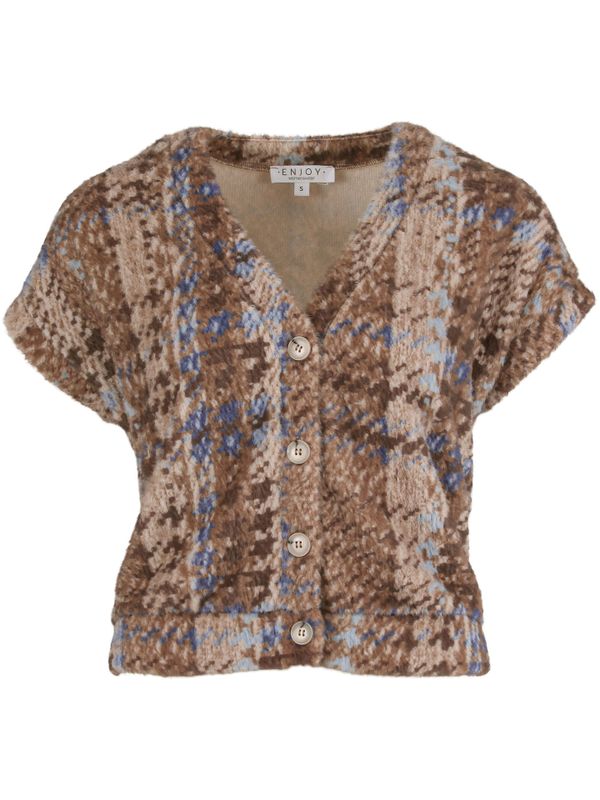 Enjoy Womenswear Vest Fanny Bruin 2900085200020