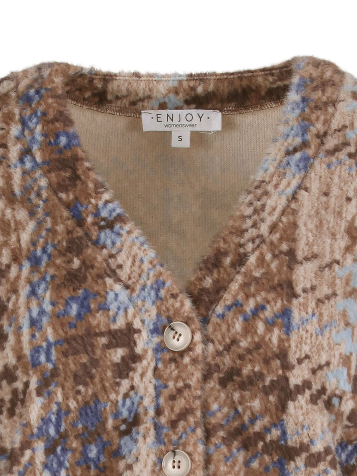 Enjoy Womenswear Vest Fanny Bruin 00086199-5800