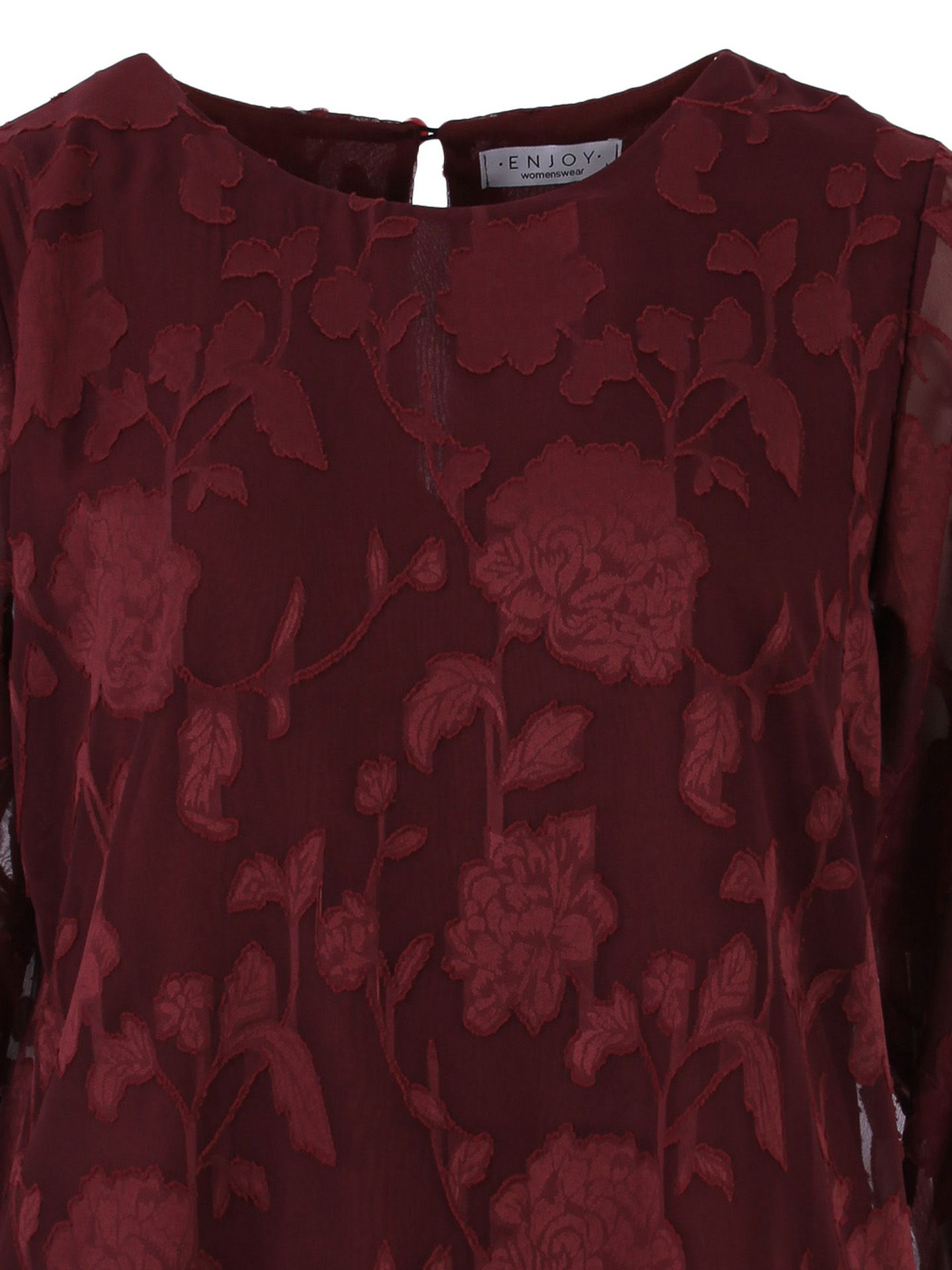 Enjoy Womenswear Blouse Mette Rood 00086201-3600