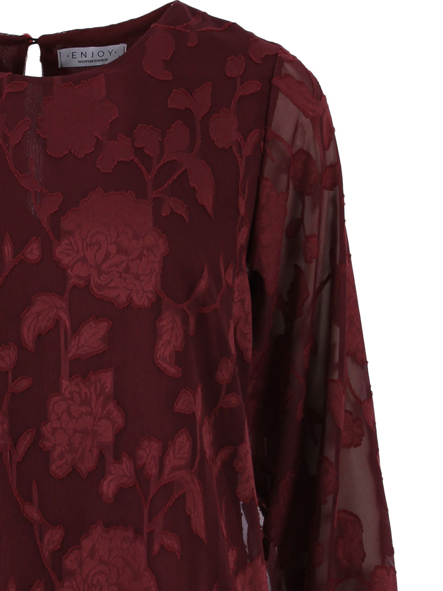 Enjoy Womenswear Blouse Mette Rood 00086201-3600