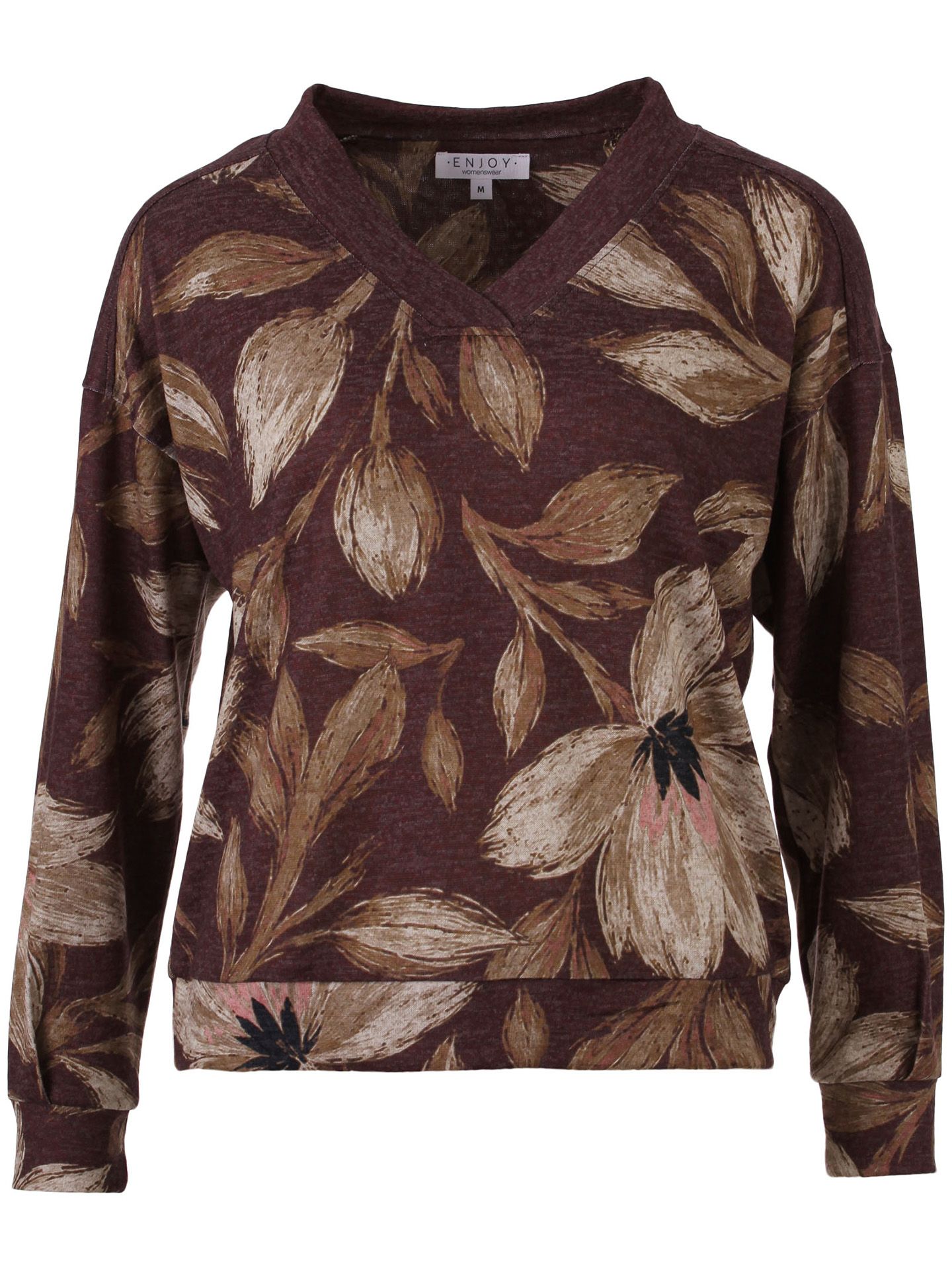 Enjoy Womenswear Sweater Imke Paars 00086203-4100