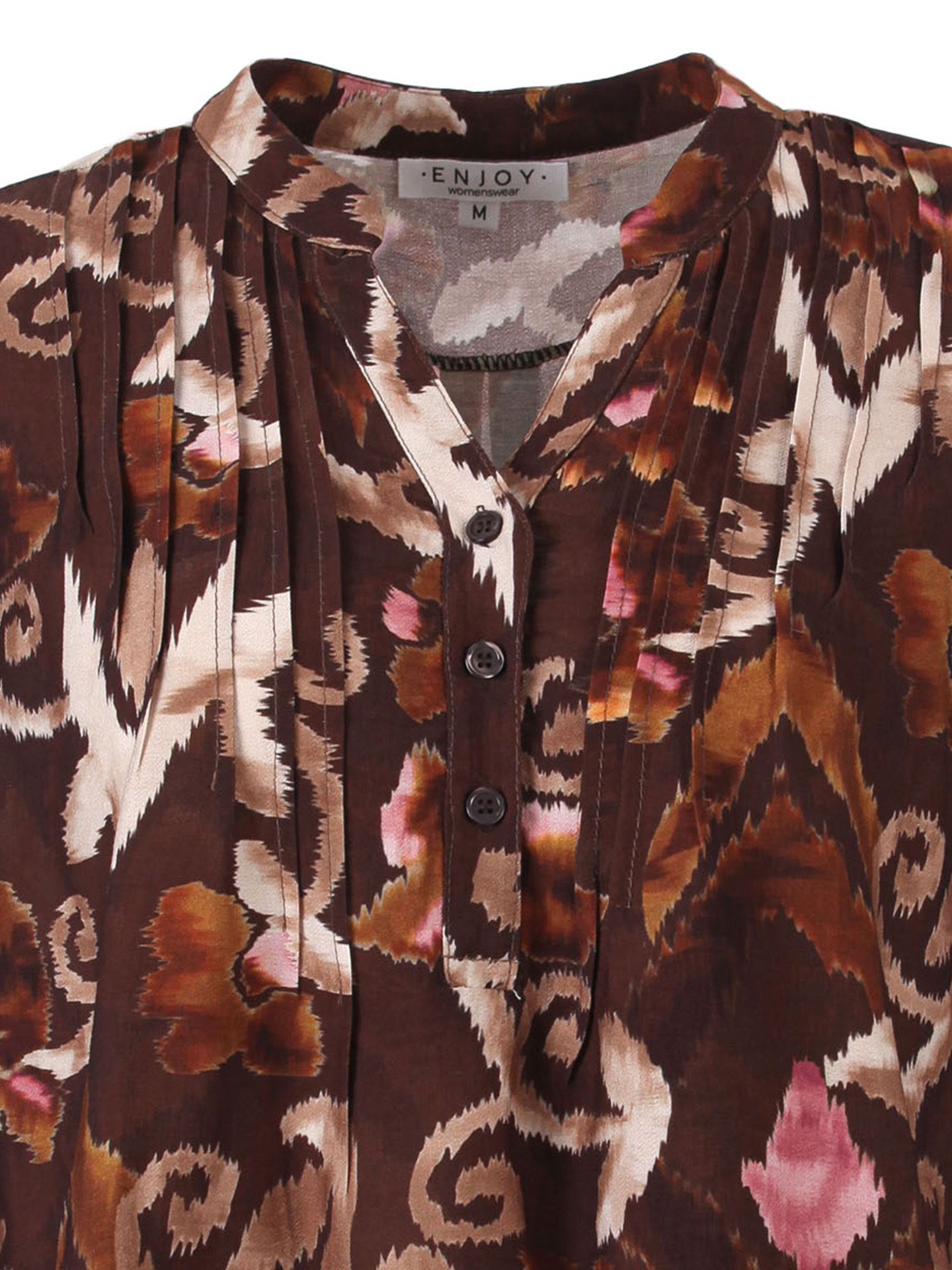 Enjoy Womenswear Blouse Avaline Bruin 00086206-5800