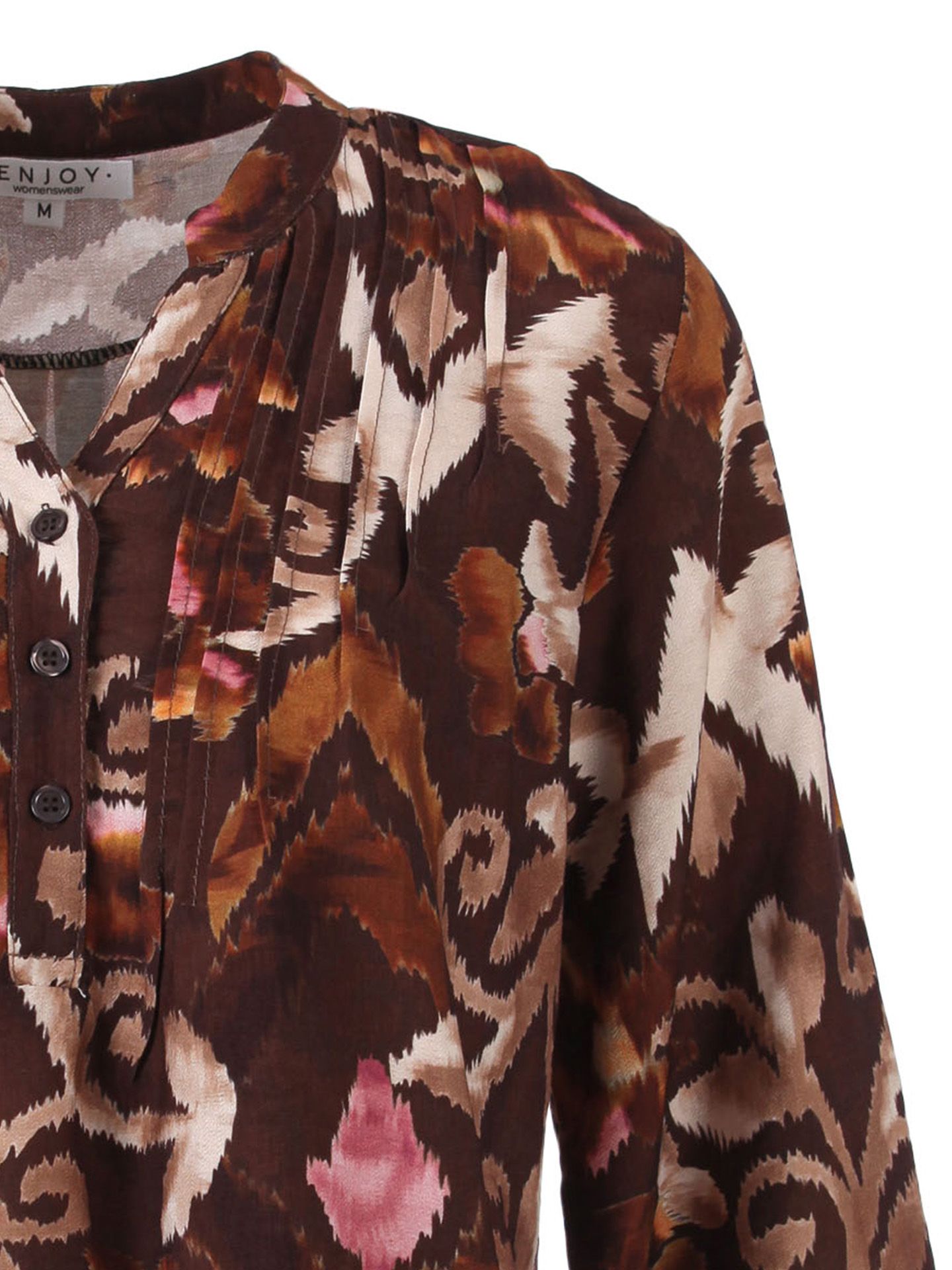 Enjoy Womenswear Blouse Avaline Bruin 00086206-5800