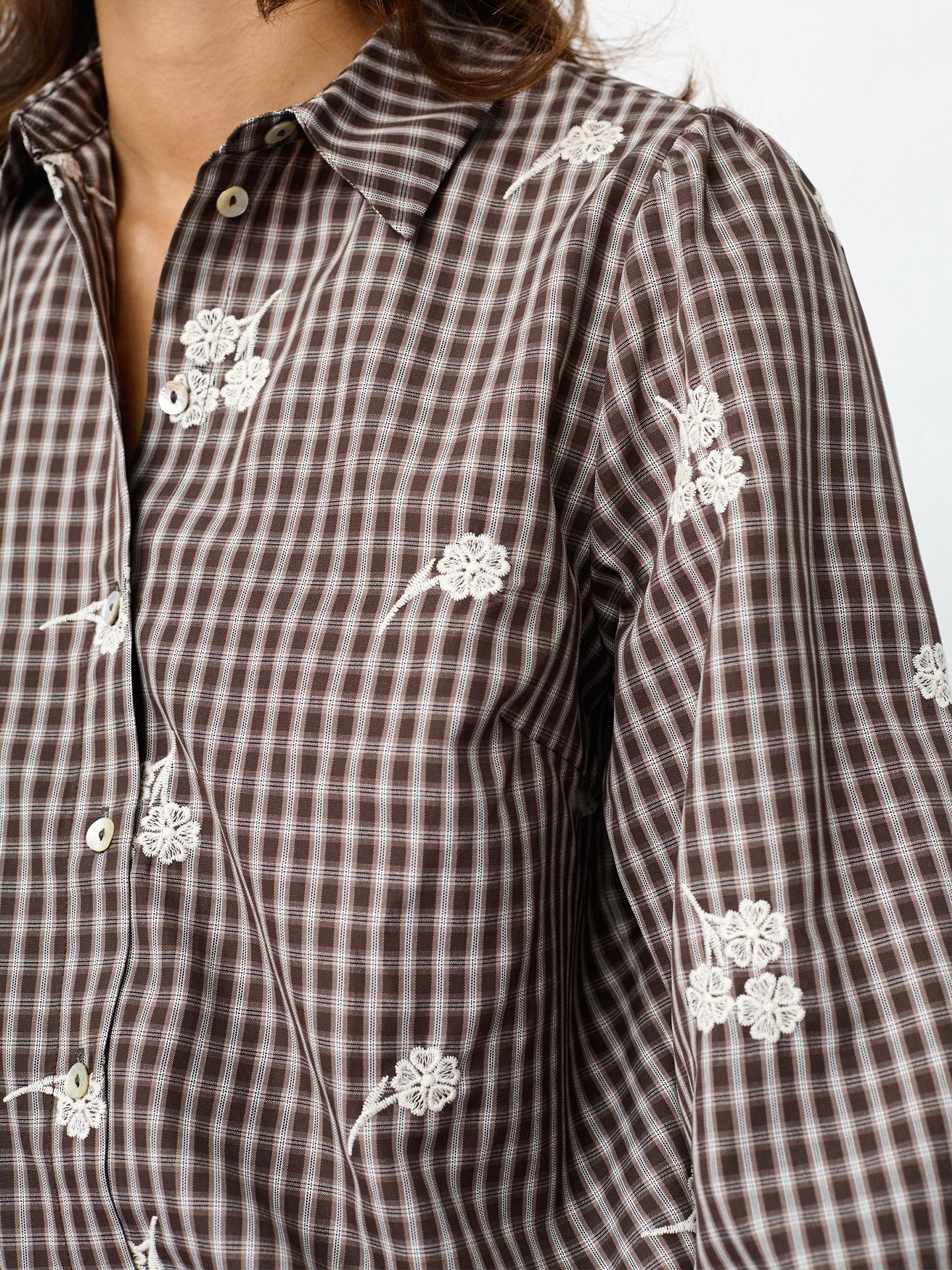 Sisters Point Blouse Ebbey Bruin 00086212-5800