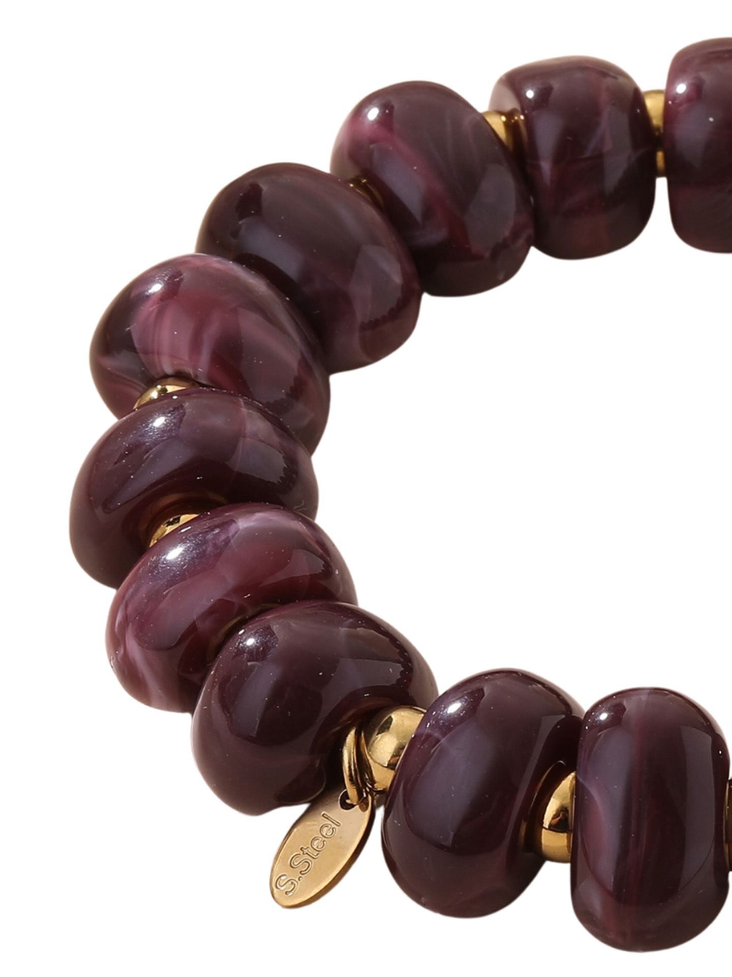 Lovelika Armband Sam Paars 00086265-4100