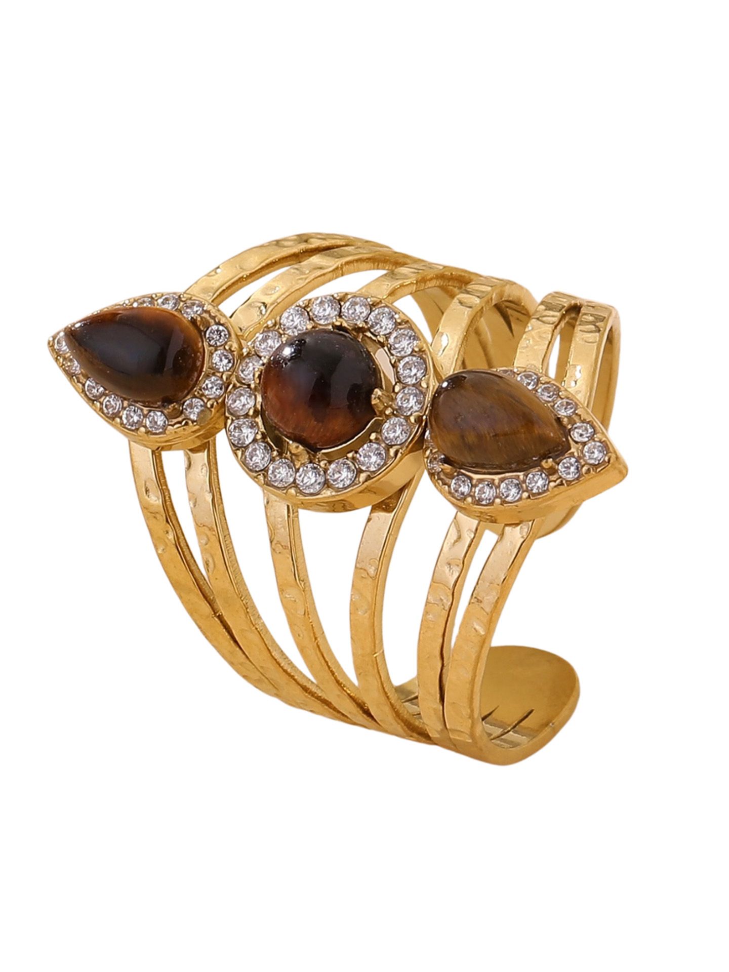 Lovelika Ring Evelyn Bruin 00086281-5800