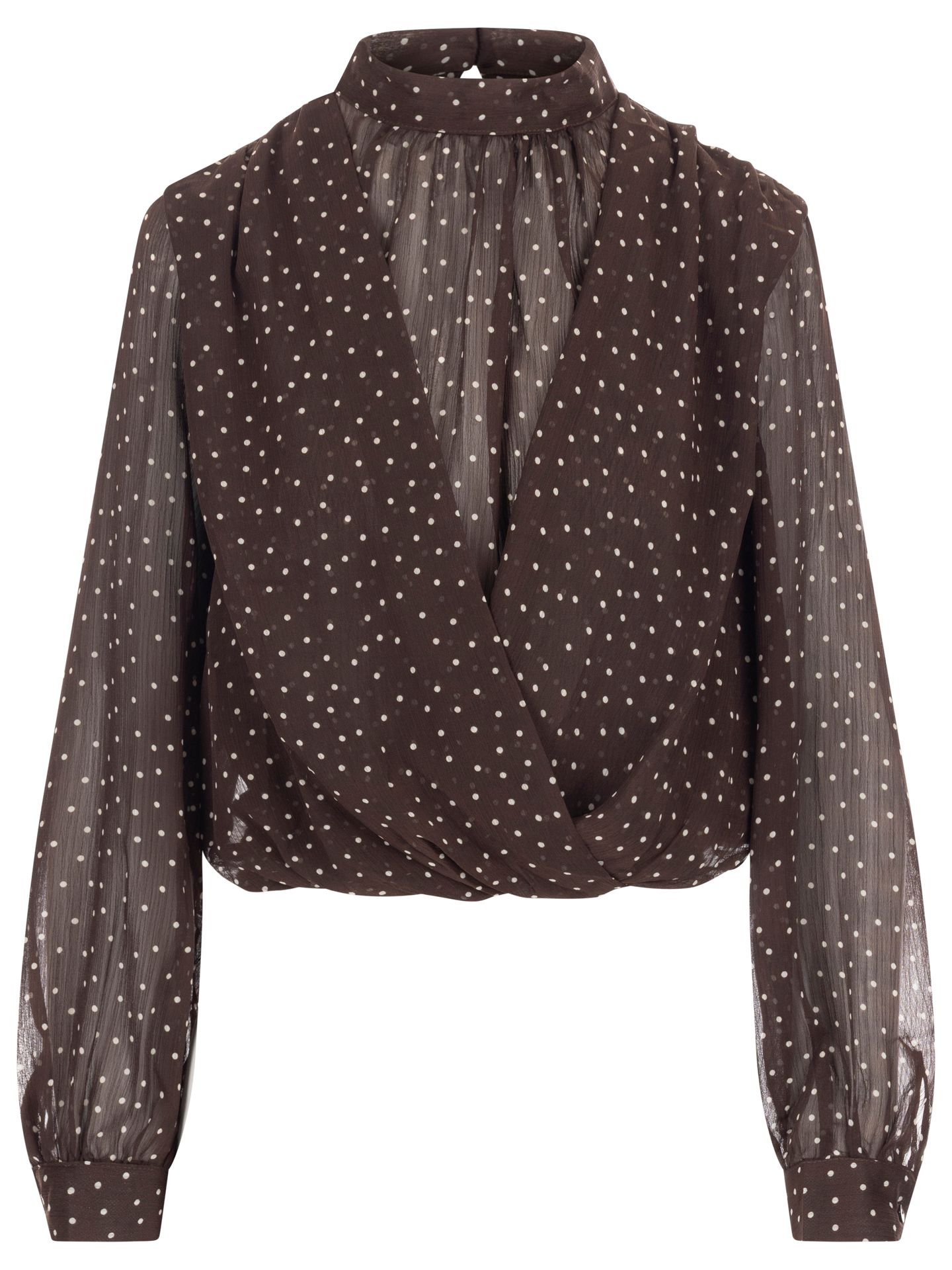 Bisou's Project Blouse Hanja Bruin 00086299-5800