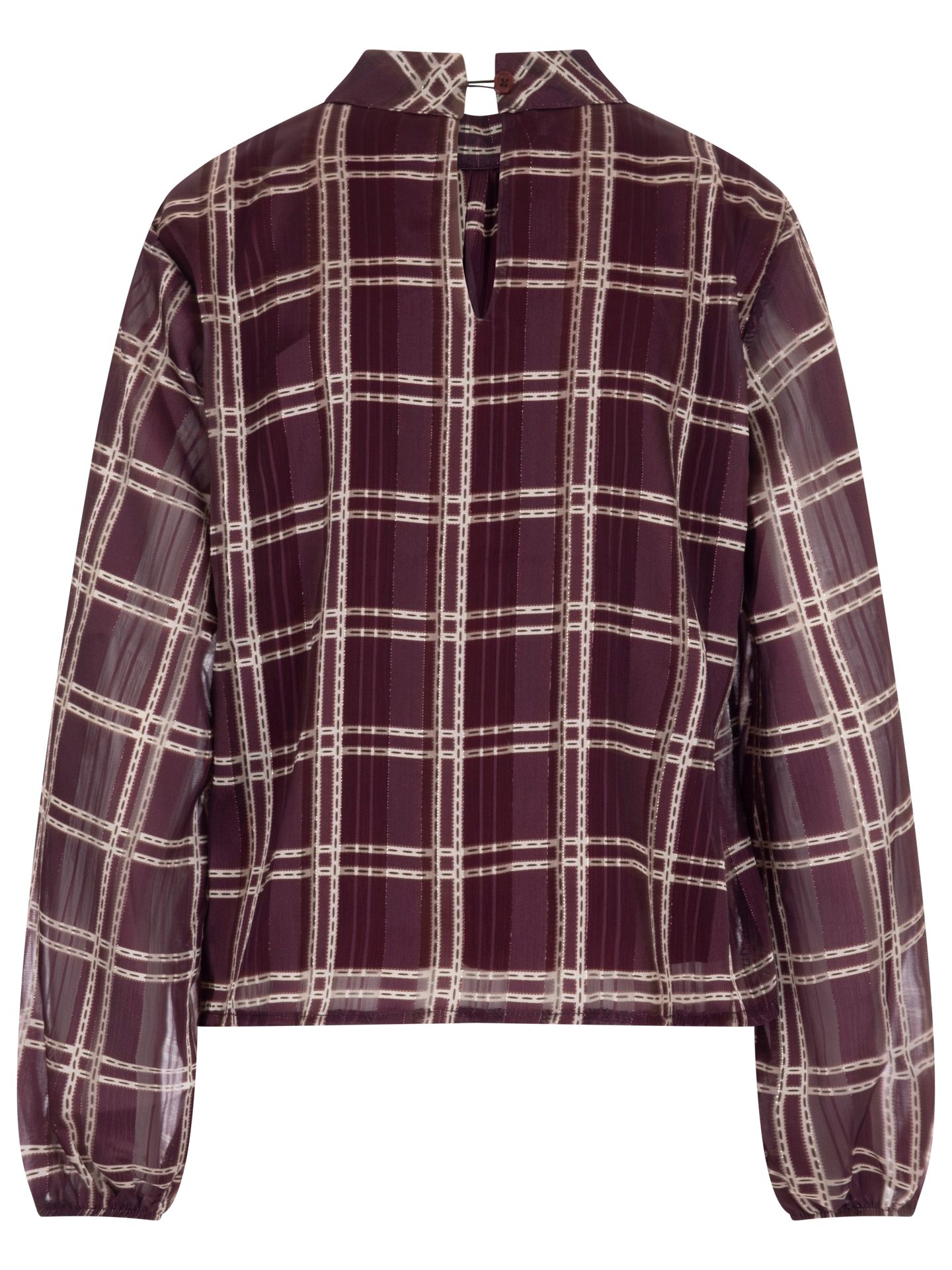 daily parts Blouse Meck Paars 00086304-4100