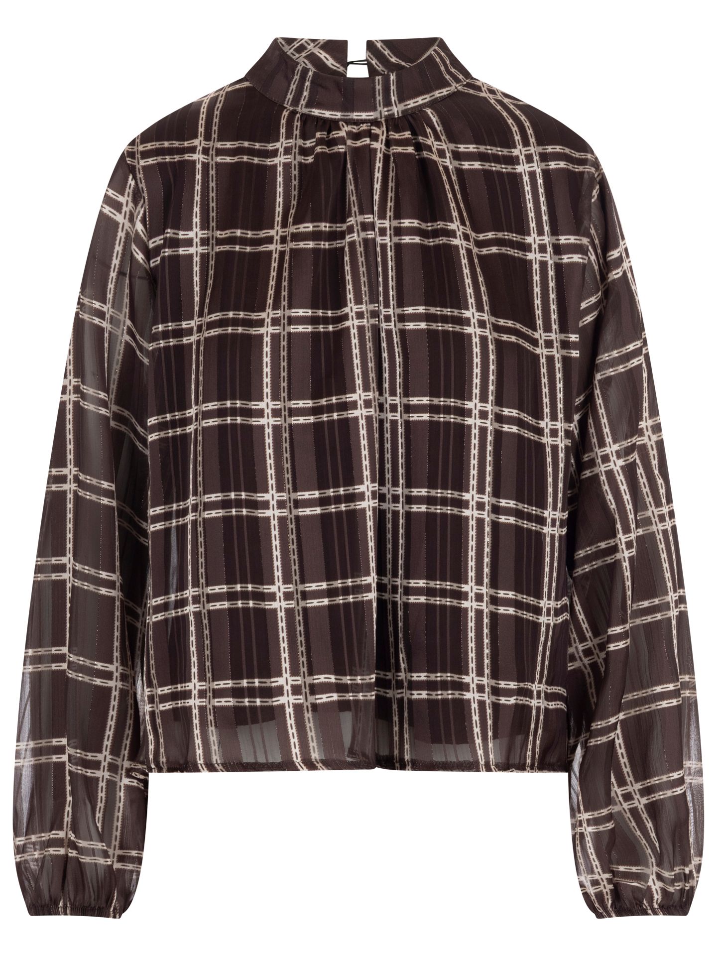 daily parts Blouse Meck Bruin 00086304-5800