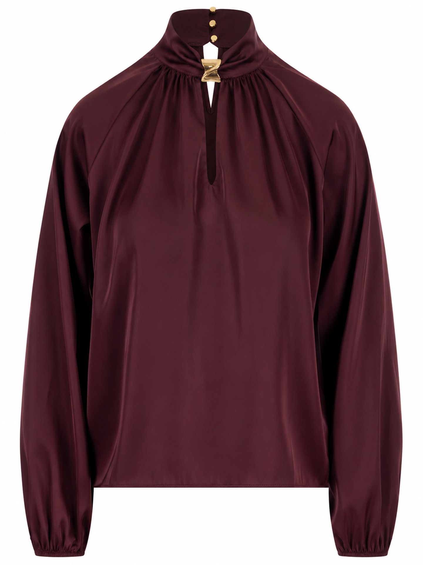 daily parts Blouse Fatin Rood 2900084664052