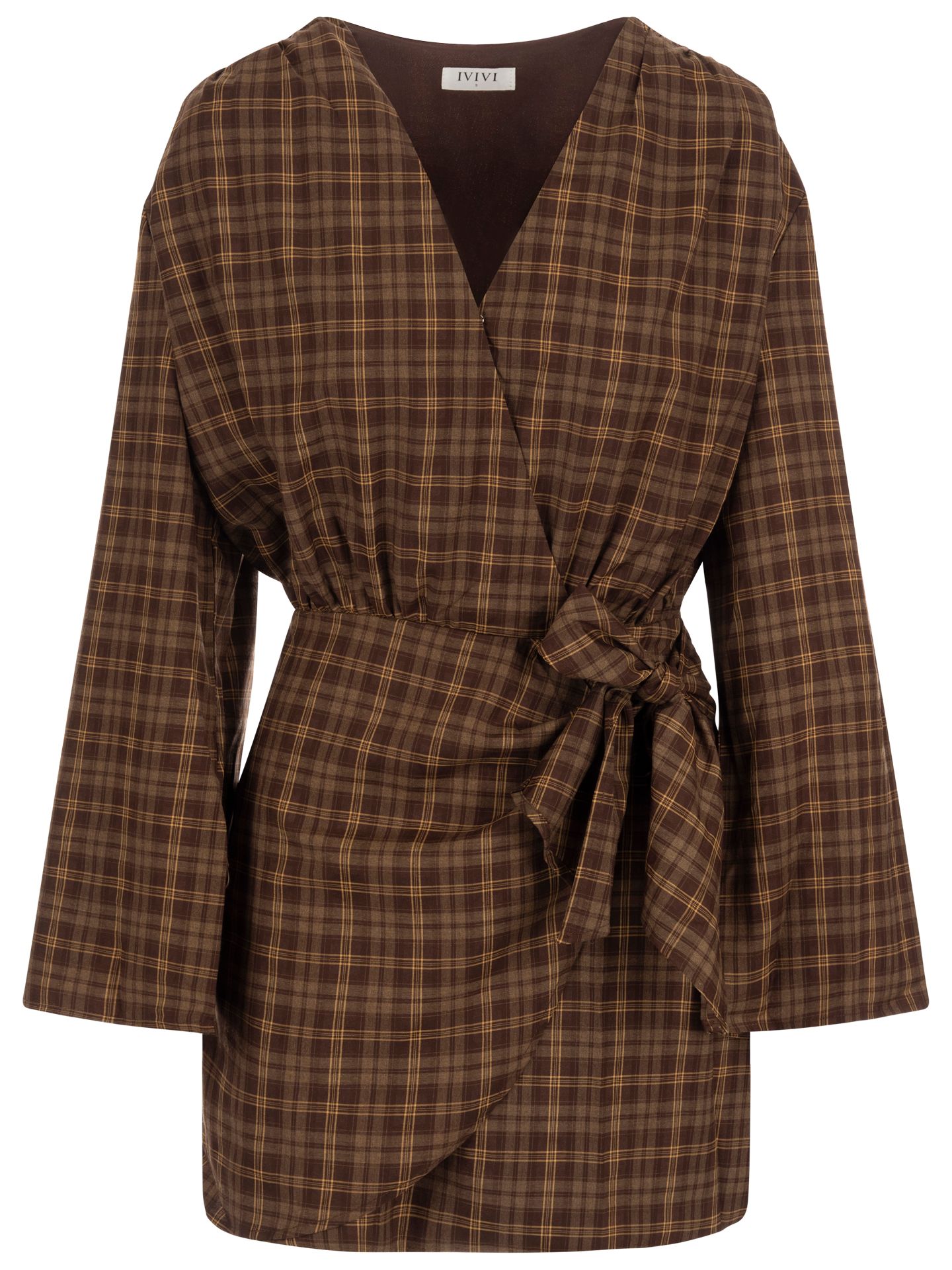 Ivivi Jurk Dorine Bruin 00086543-5800
