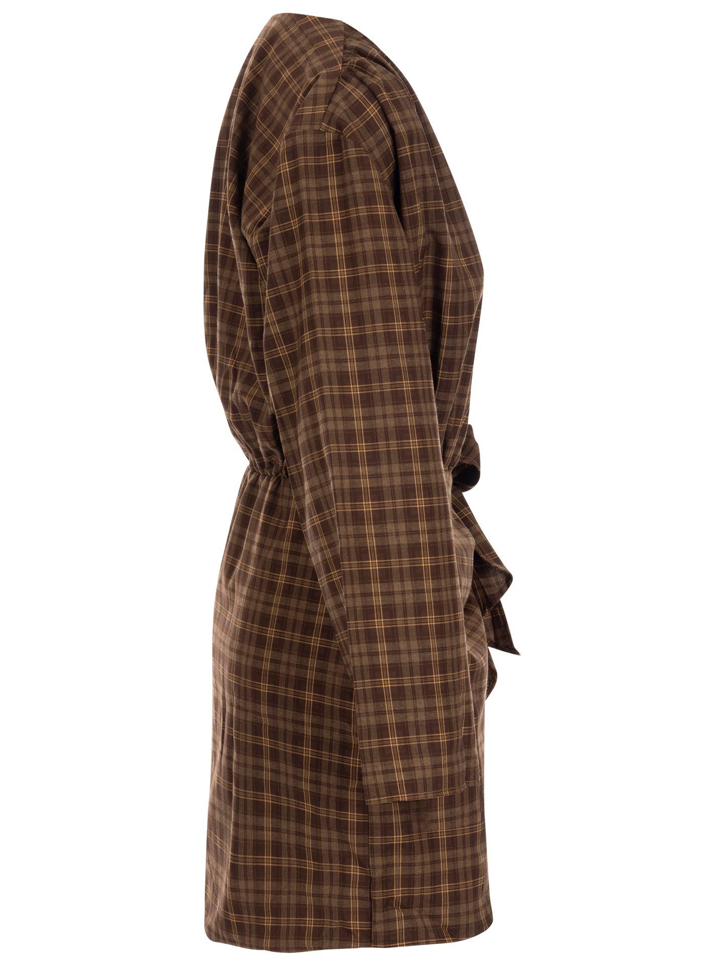 Ivivi Jurk Dorine Bruin 00086543-5800