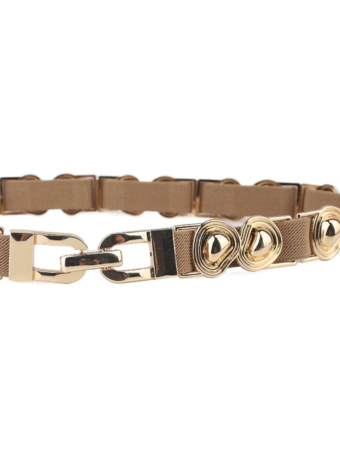 Schijvens mode Riem Semmy Taupe 00086548-5500