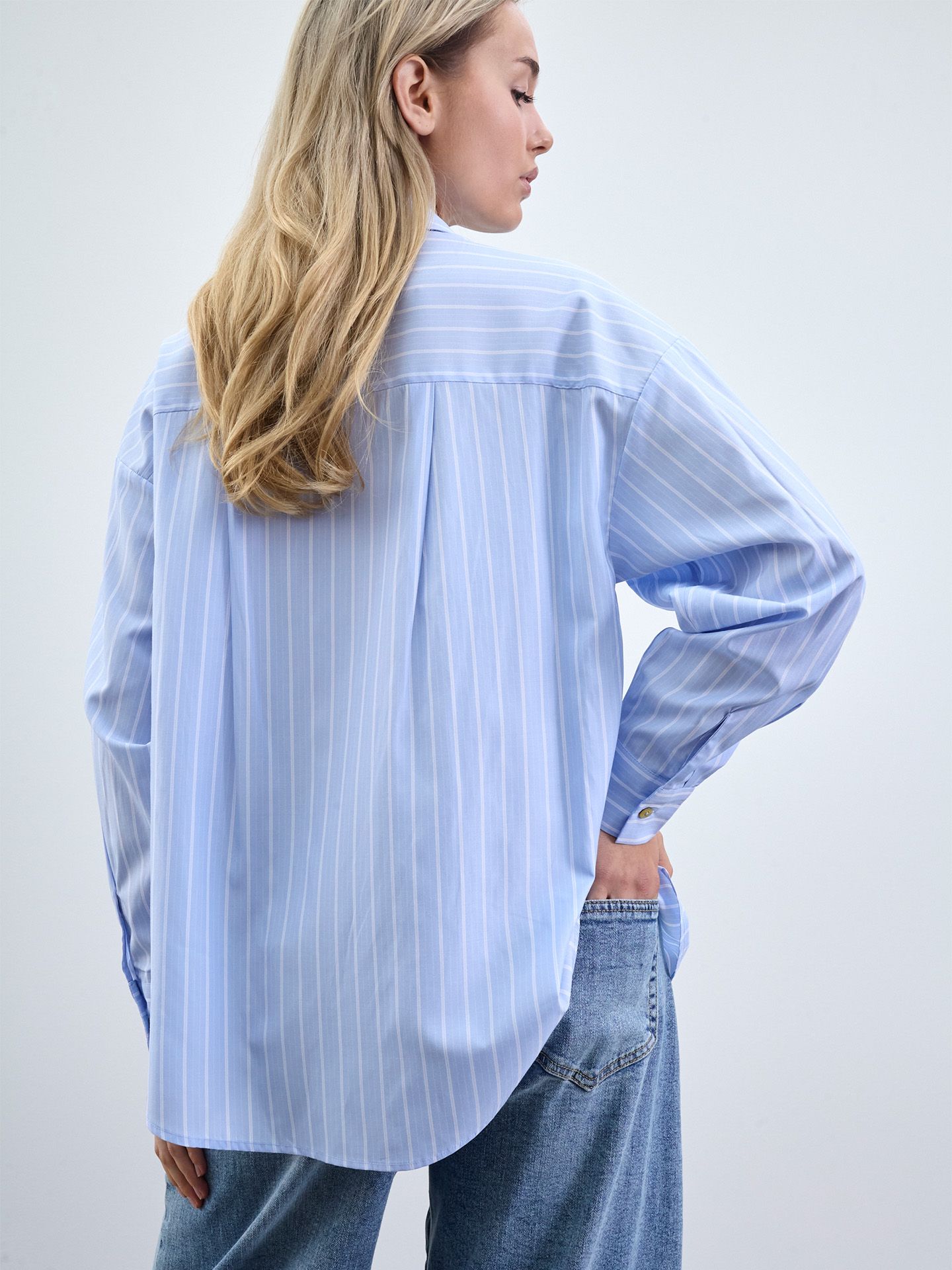 Sisters Point Blouse Vanya Blauw 00086775-1600