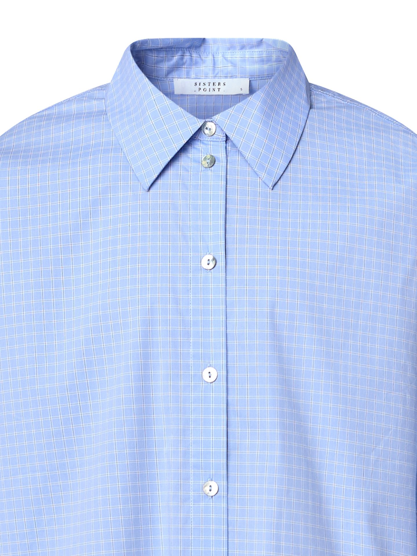 Sisters Point Blouse Emmu Blauw 00086776-1600