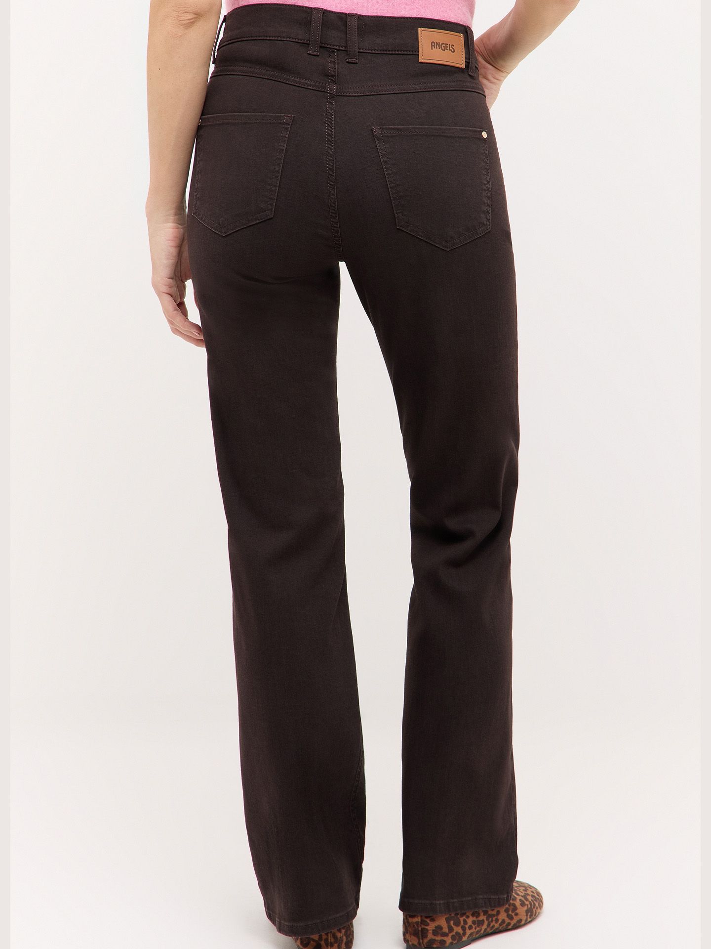 Angels Straight Leg Jeans Lara Bruin 00086825-5800
