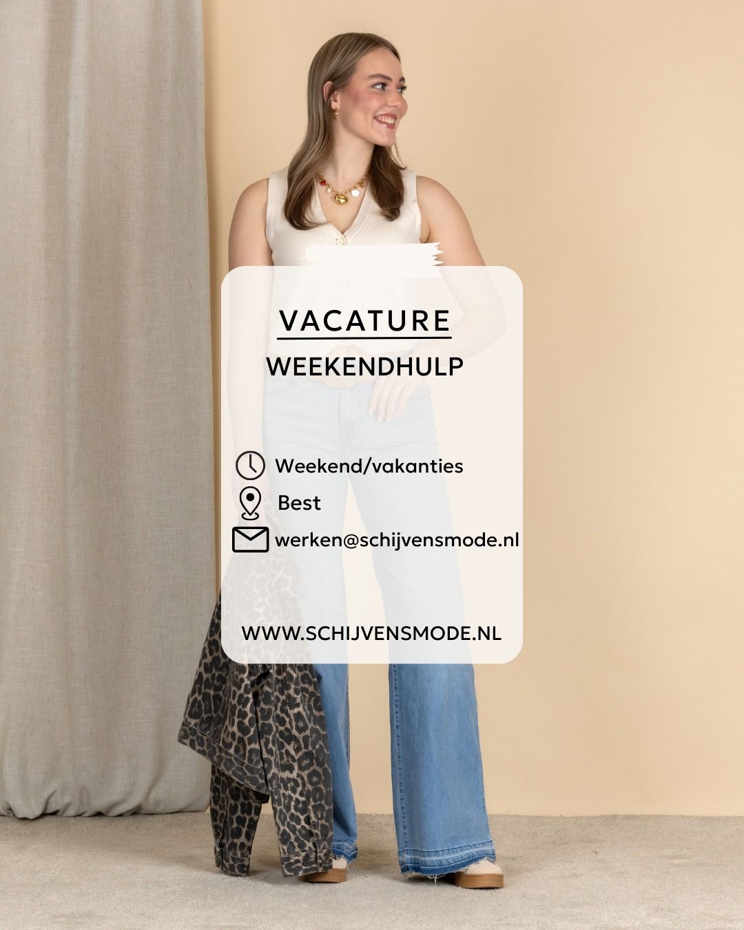 VACATURE ALERT! 🫶
Klik op de link in onze bio voor meer informatie 🌸🎀
#job #weekendhulp #best #vacatureweekendhulp #werken #werkenbijschijvens #vakantiekracht #vakantiehulp #baan #vacaturealert #love #smile #happy #fashionjob #fashionvacature #fyp VACATURE ALERT! 🫶
Klik op de link in onze bio voor meer informatie 🌸🎀
#job #weekendhulp #best #vacatureweekendhulp #werken #werkenbijschijvens #vakantiekracht #vakantiehulp #baan #vacaturealert #love #smile #happy #fashionjob #fashionvacature #fyp